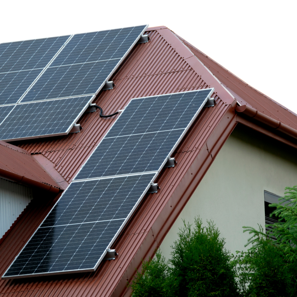 pose de panneaux solaires